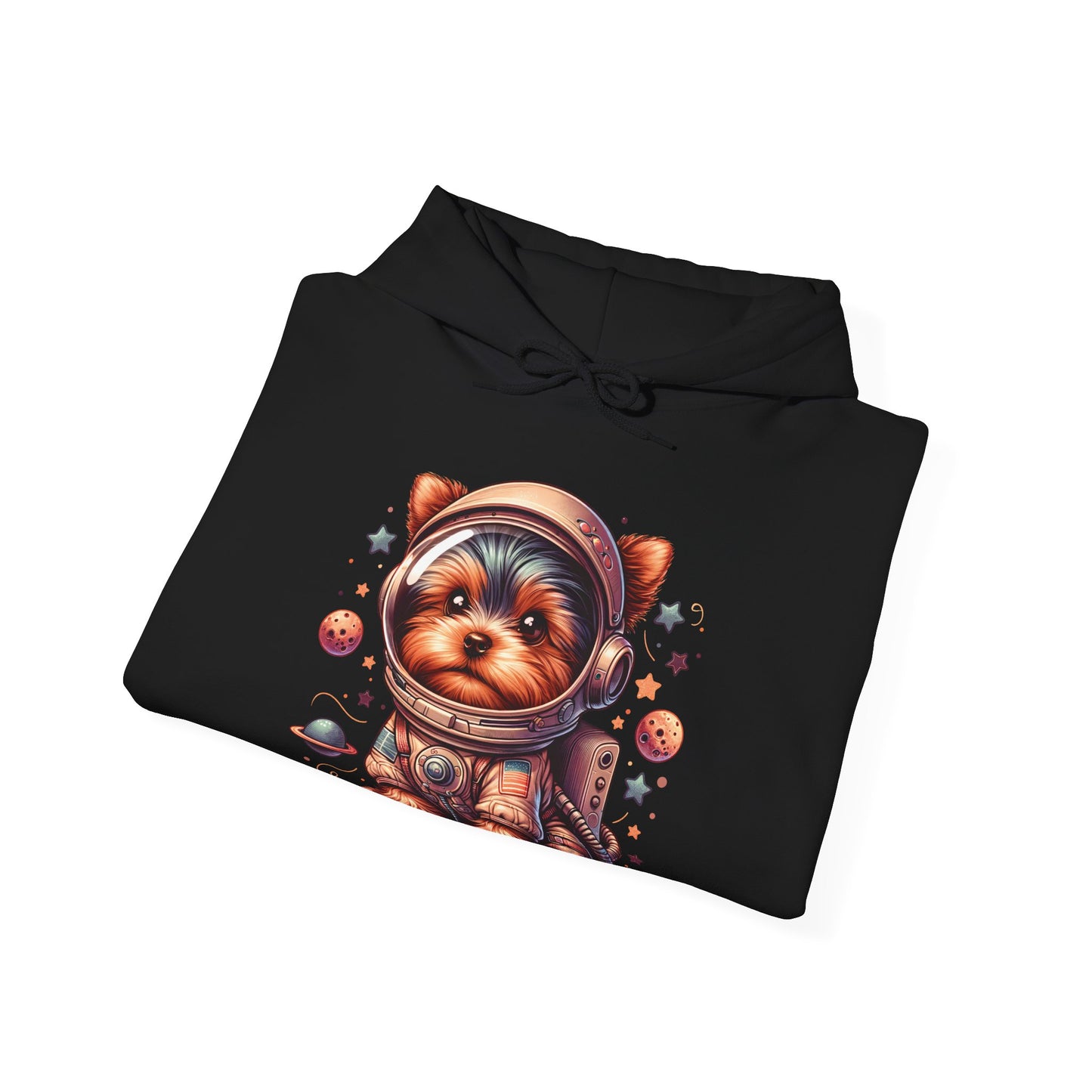 Yorkie Astronaut - Thick Unisex Hoodie