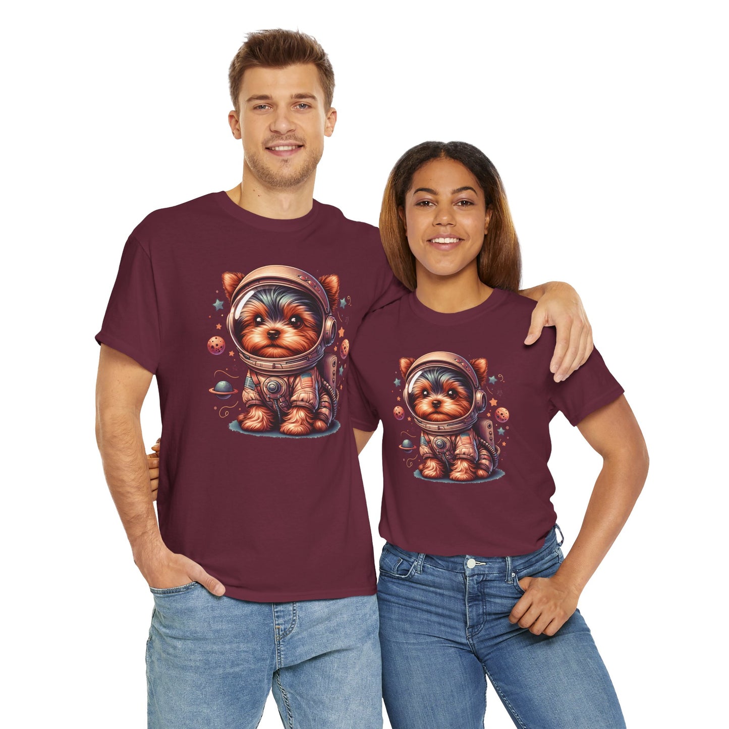Yorkie Astronaut - Unisex T Shirt