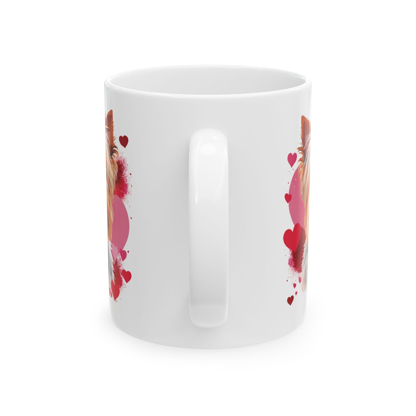 Valentine Yorkie 2 Mug 11oz