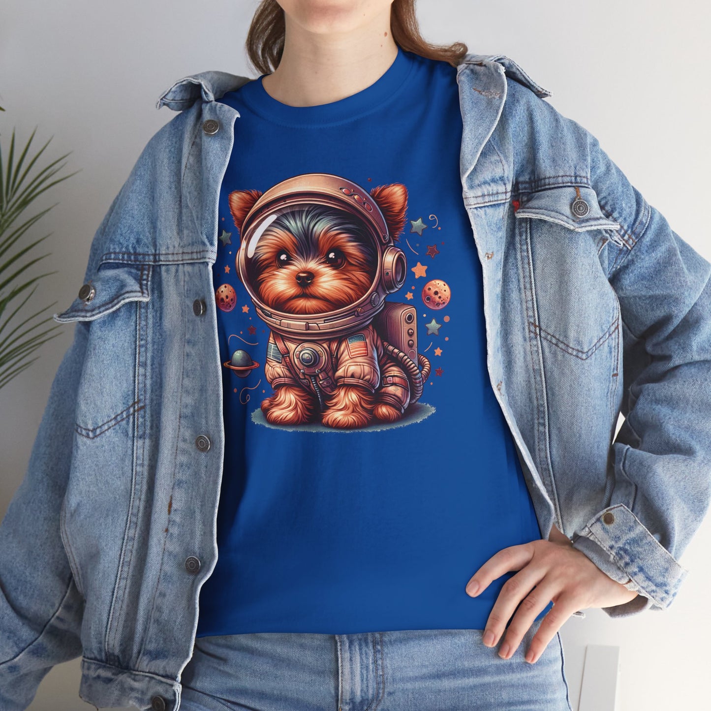 Yorkie Astronaut - Unisex T Shirt