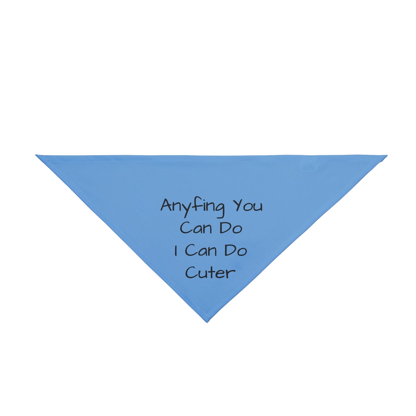 Anyfing You Can Do - Blue Bandana