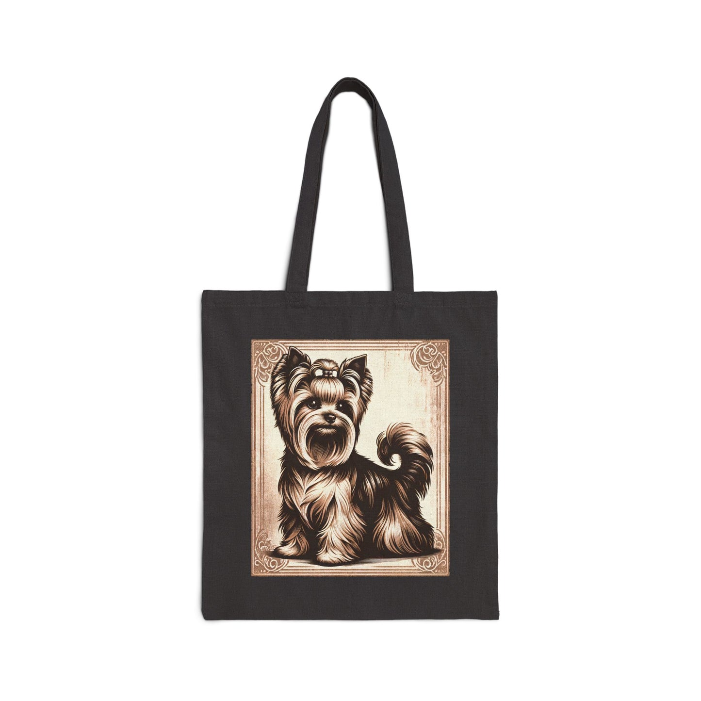 Vintage Yorkie - Tote 15" x 16"