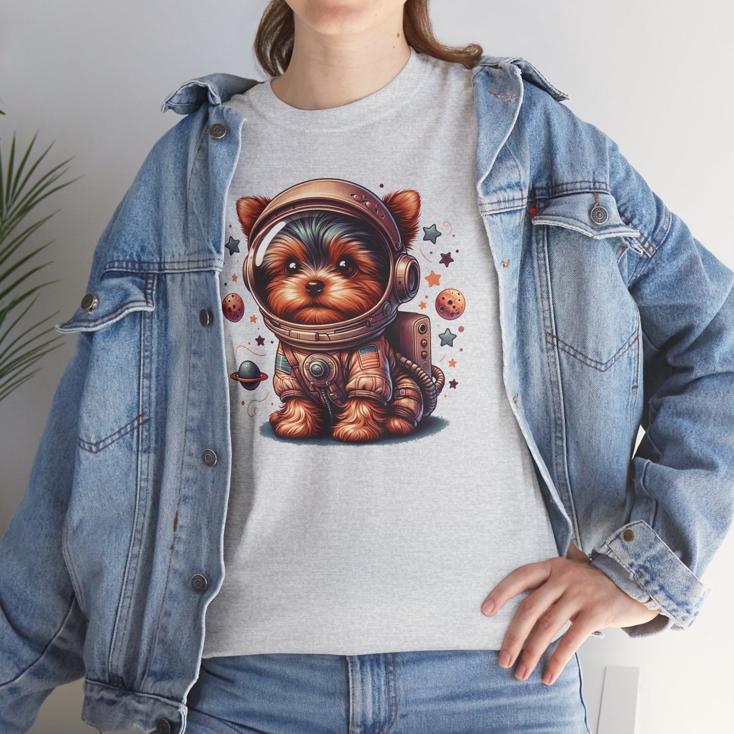 Yorkie Astronaut - Unisex T Shirt