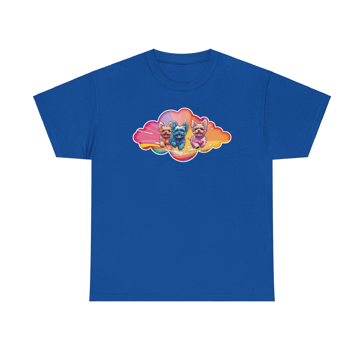 Rainbow Yorkies - Unisex T Shirt