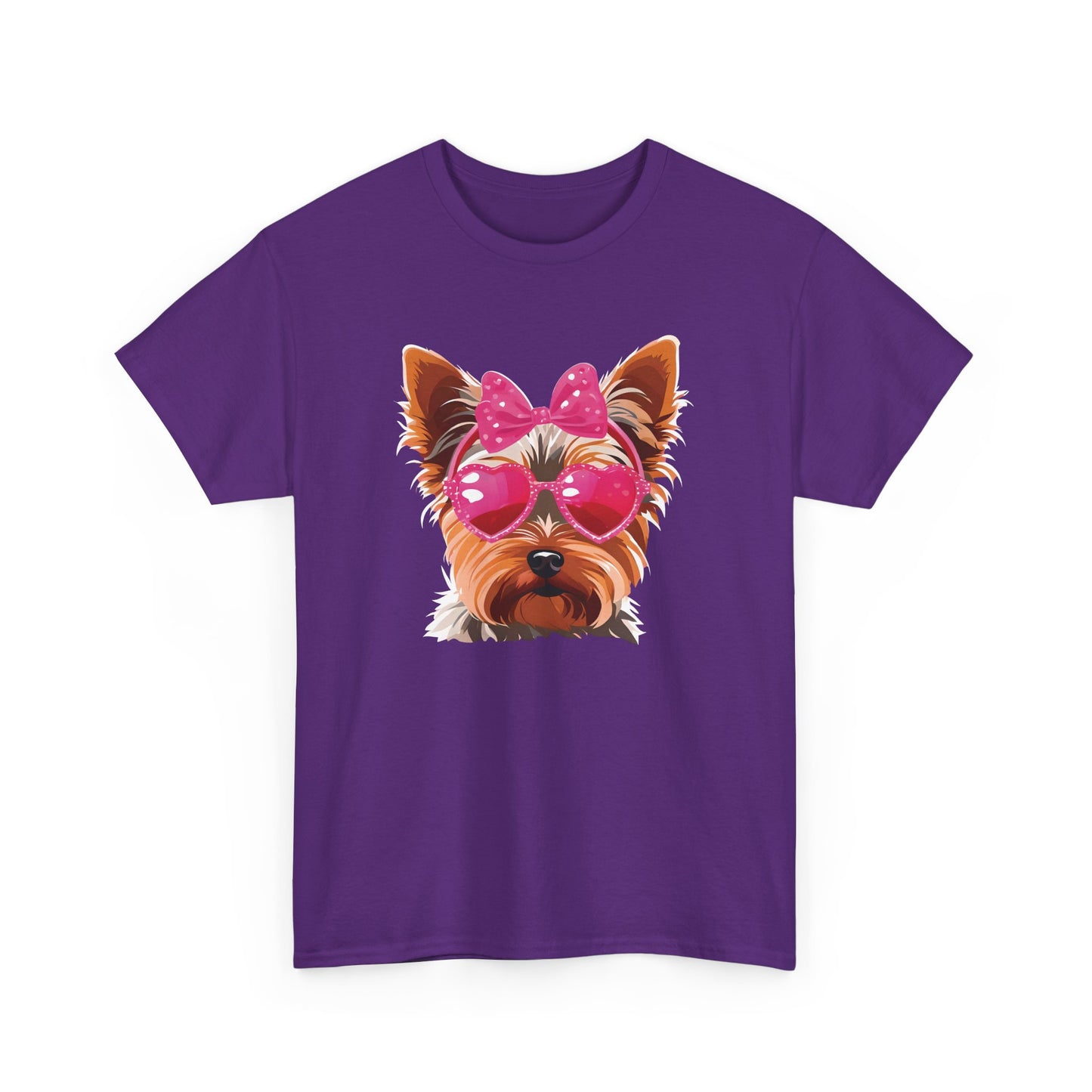 Chic Valentine's Yorkie - Unisex T Shirt
