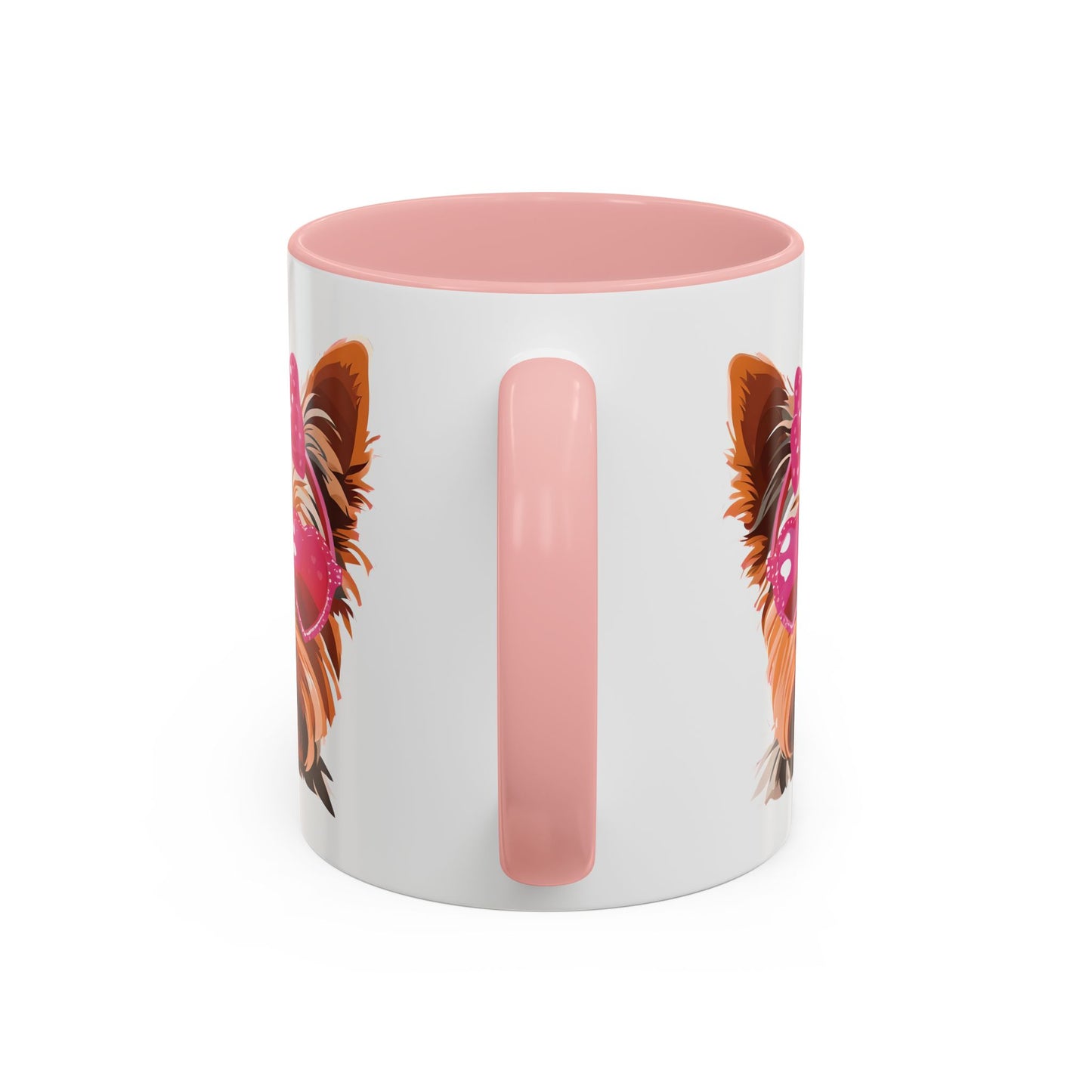 Chic Yorkie Accent Mug 11oz