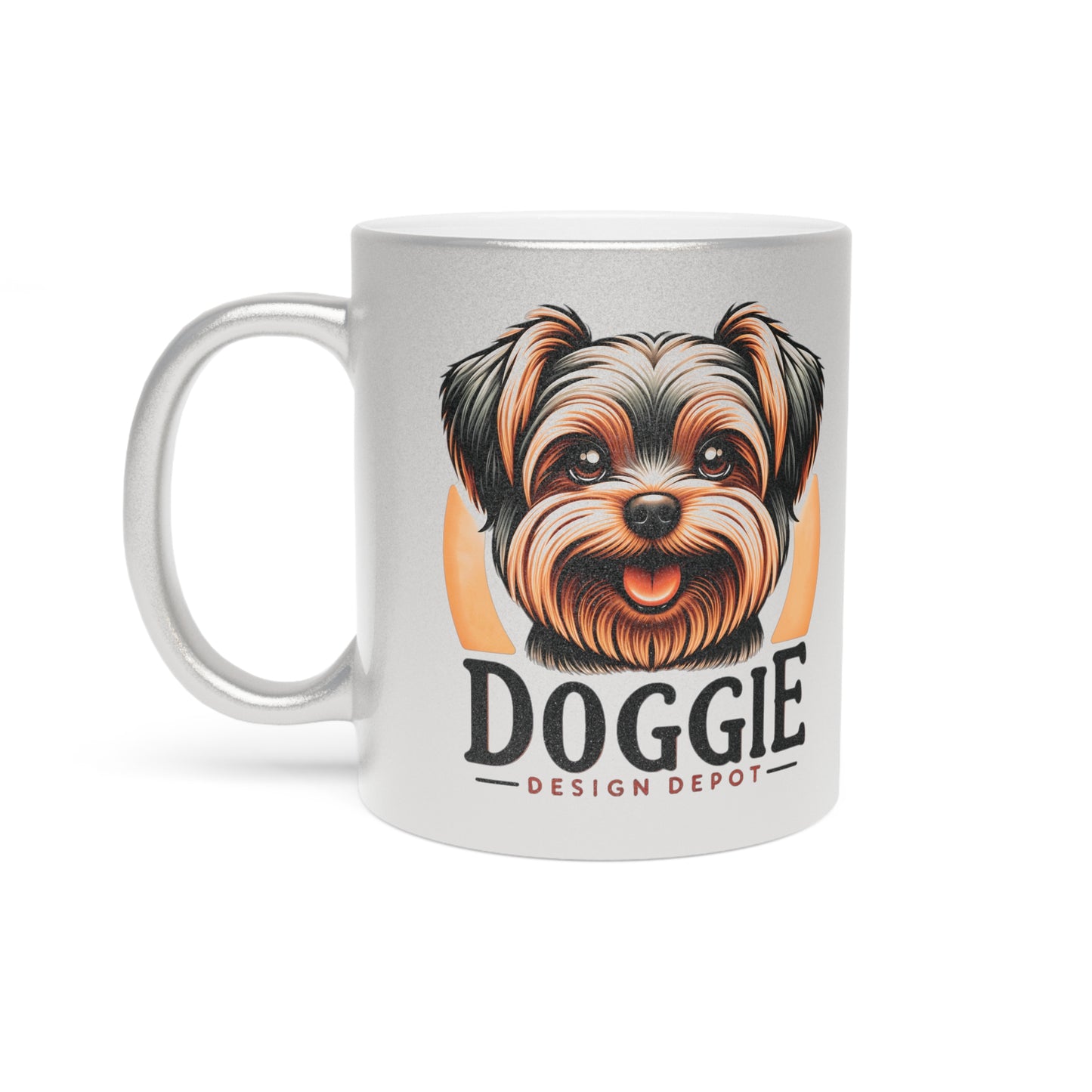 Doggie Design Depot - Metallic Mug (Silver\Gold) 11oz