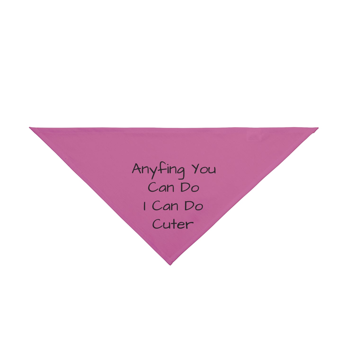 Anyfing You Can Do - Pink Bandana