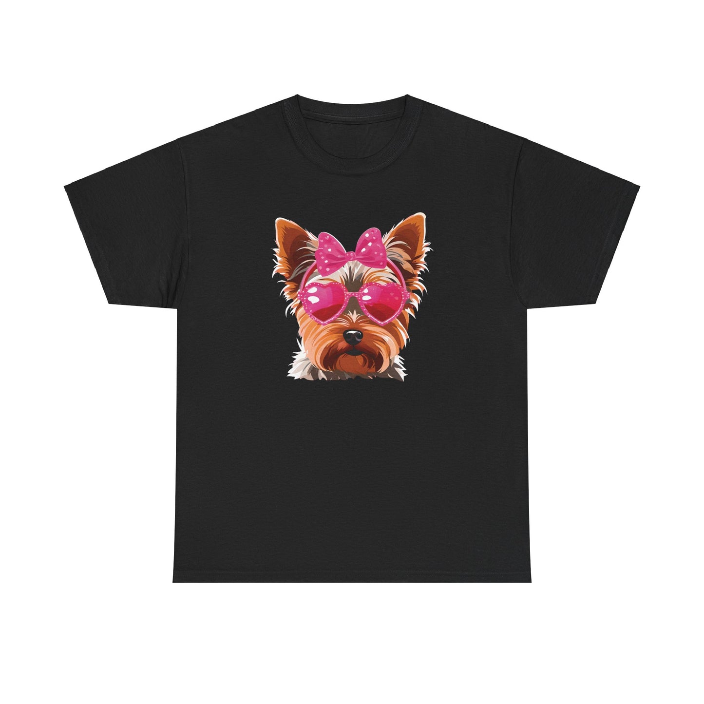 Chic Valentine's Yorkie - Unisex T Shirt
