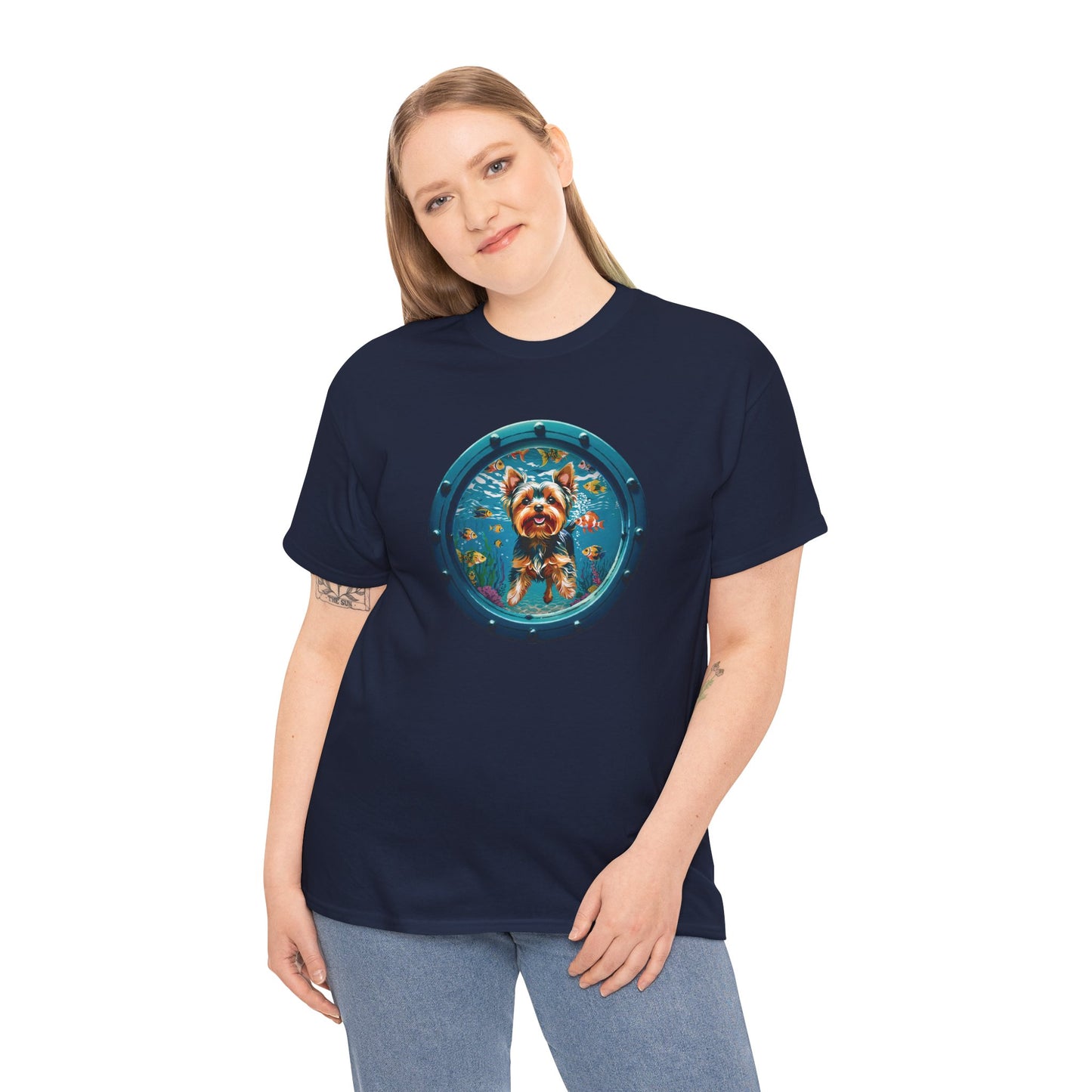 Submarine Yorkie - Unisex T Shirt
