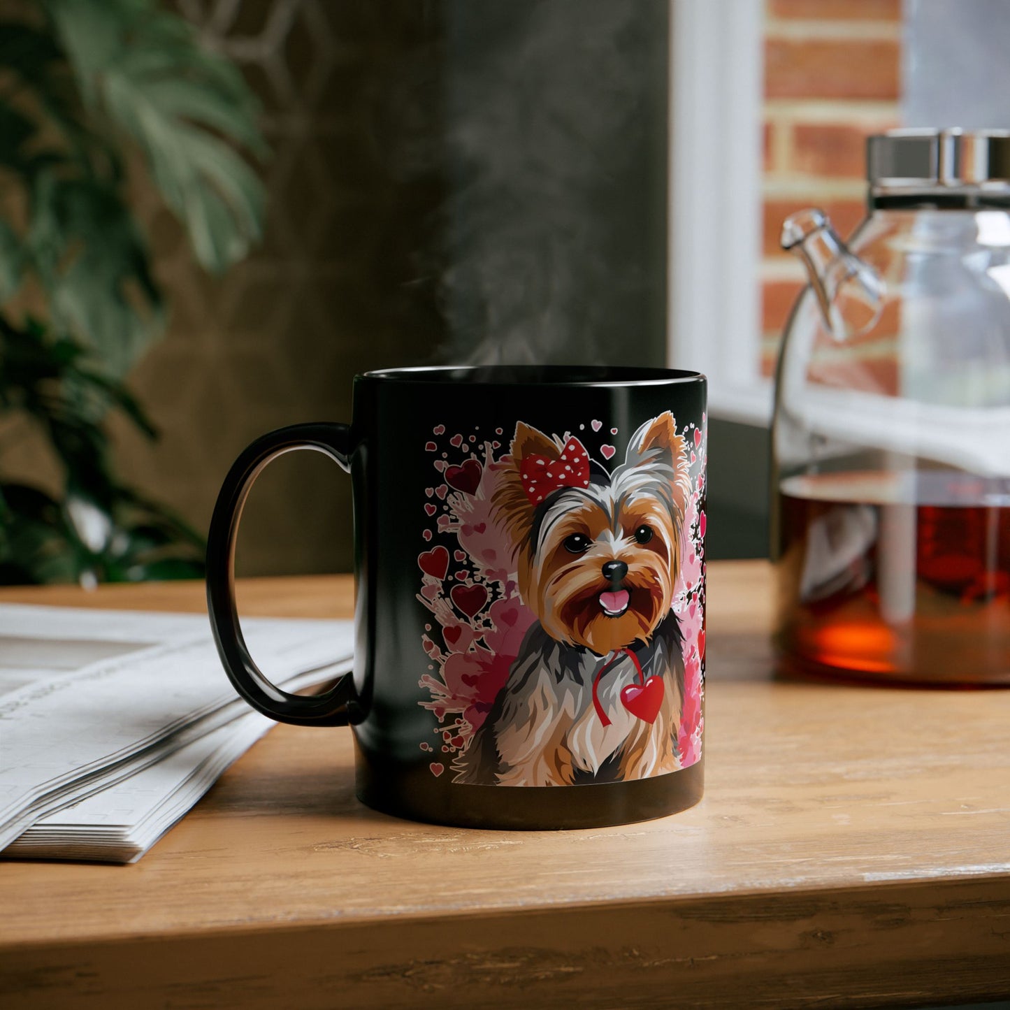 Valentine Yorkie Mug 11 oz