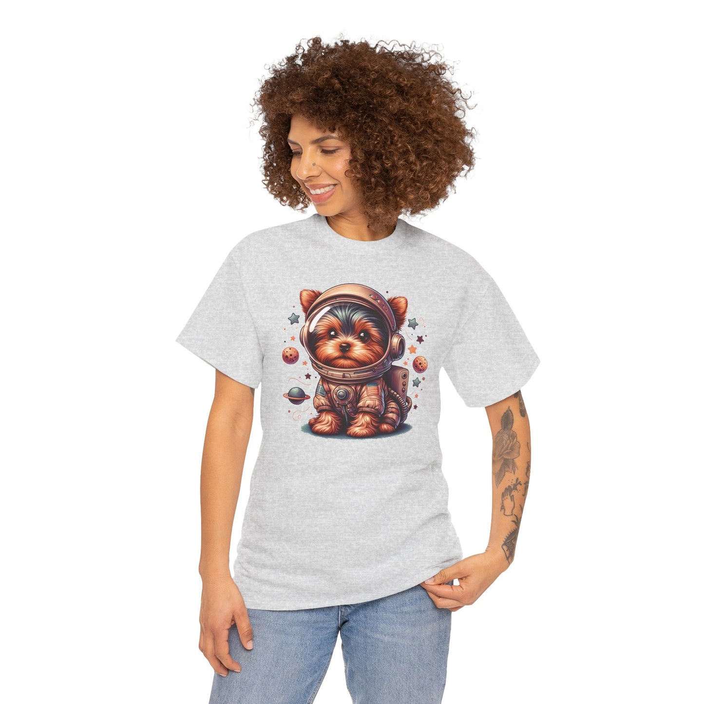 Yorkie Astronaut - Unisex T Shirt
