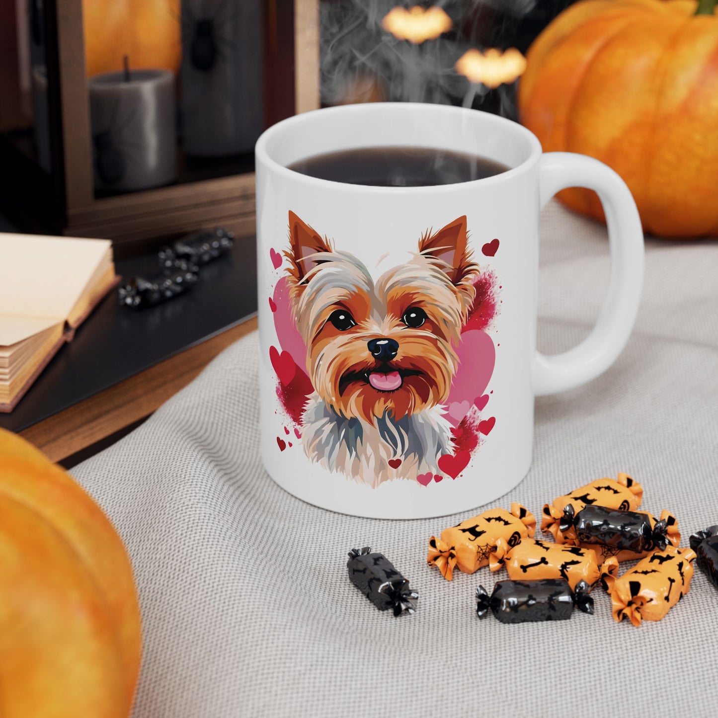 Valentine Yorkie 2 Mug 11oz
