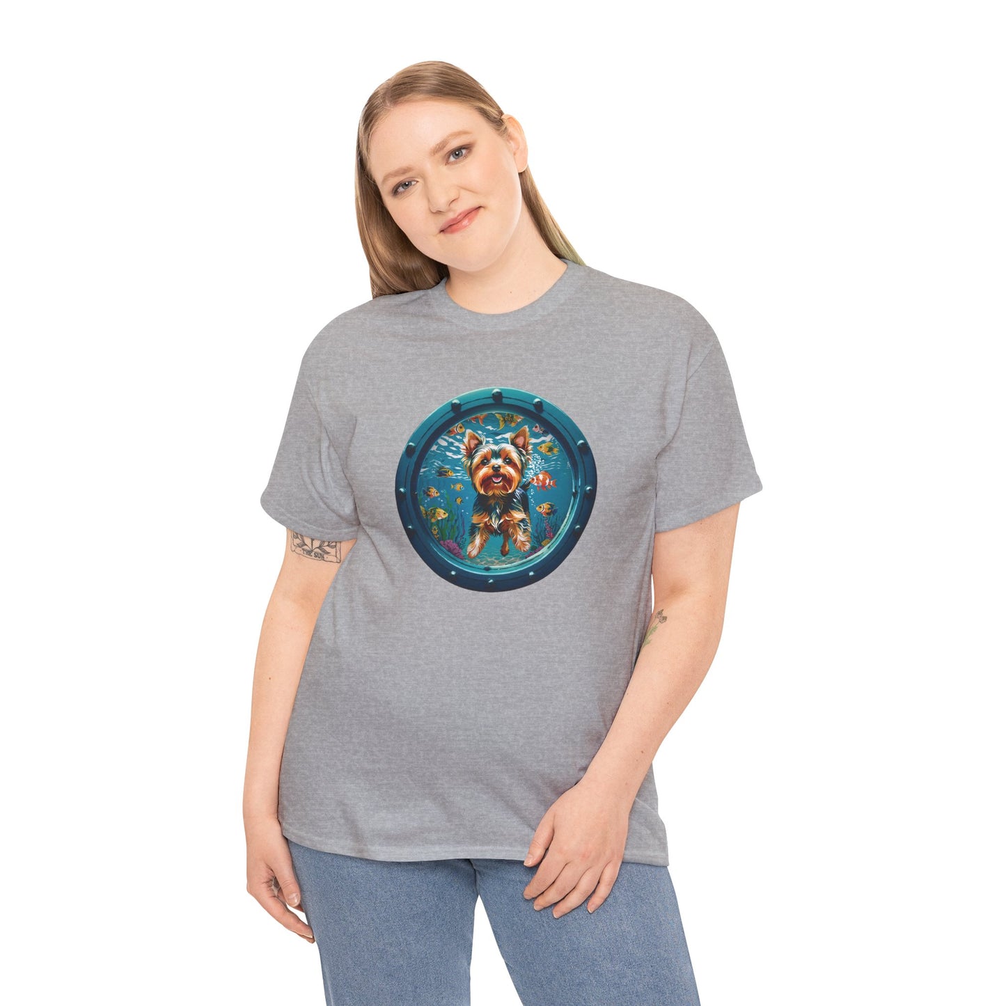 Submarine Yorkie - Unisex T Shirt