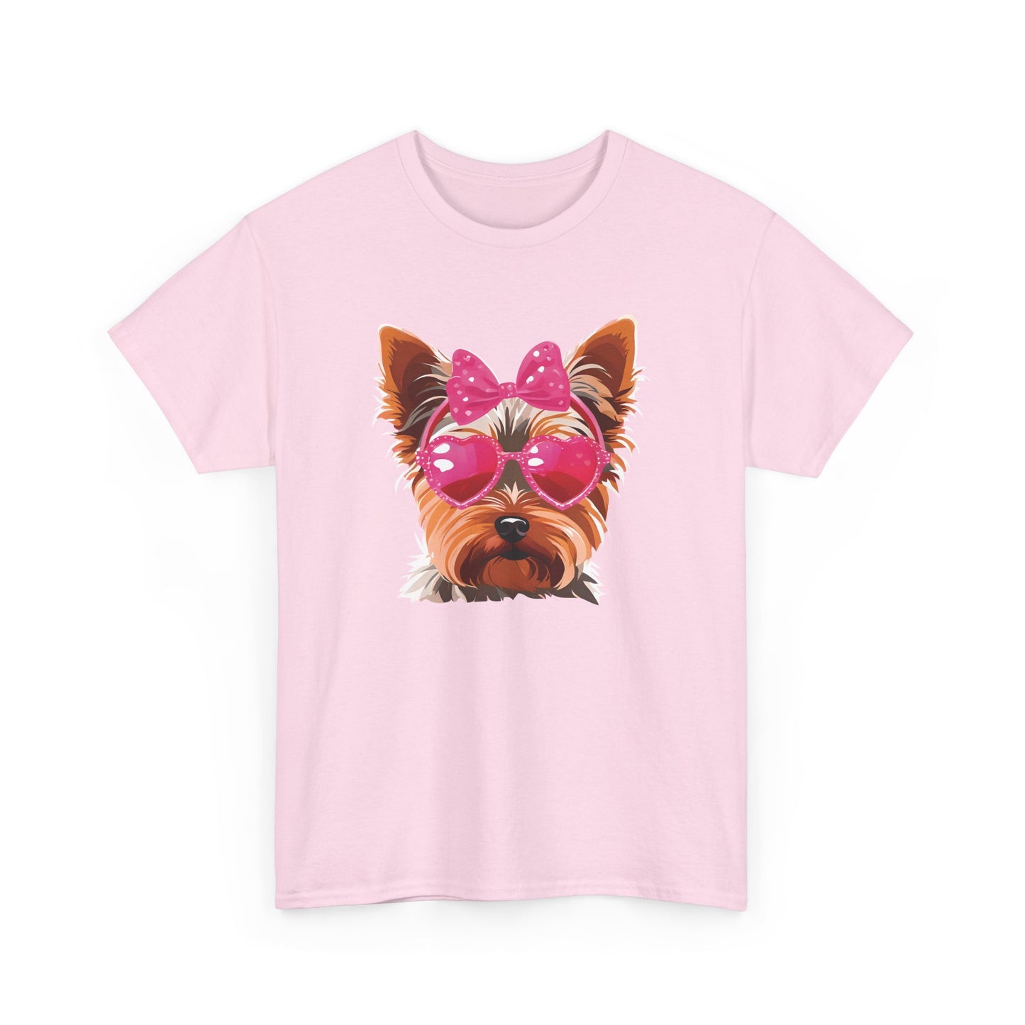 Chic Valentine's Yorkie - Unisex T Shirt