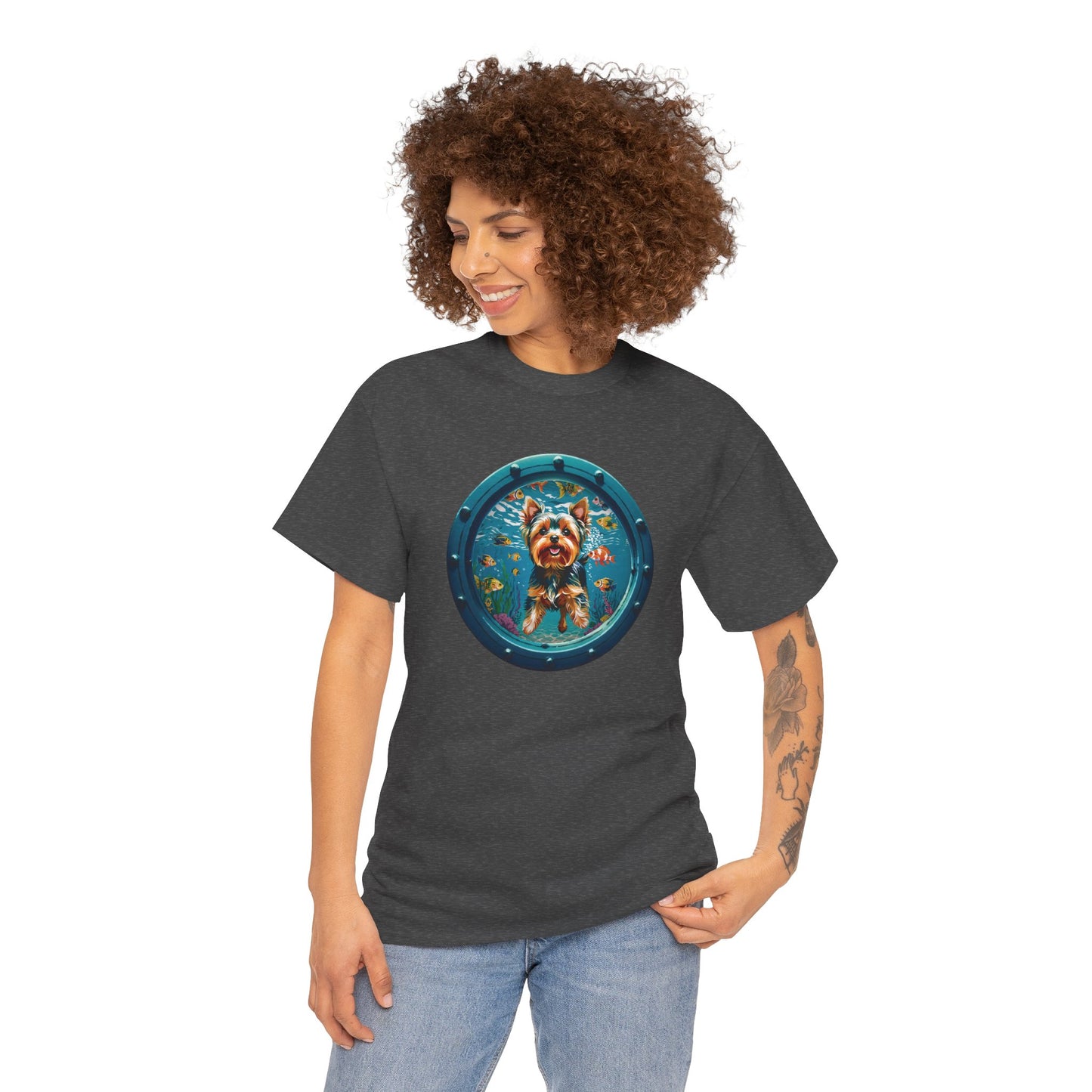 Submarine Yorkie - Unisex T Shirt
