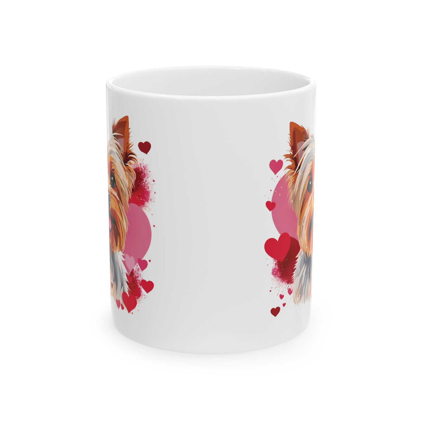 Valentine Yorkie 2 Mug 11oz