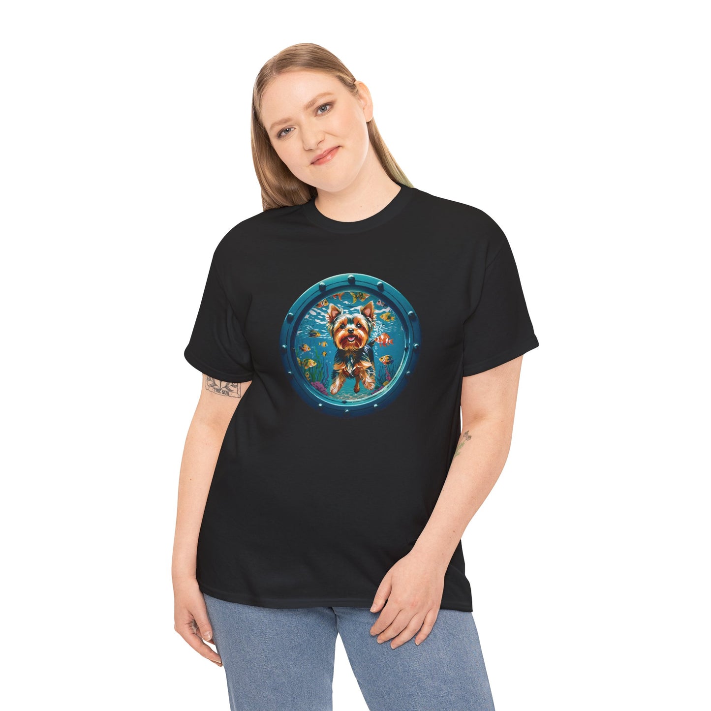 Submarine Yorkie - Unisex T Shirt