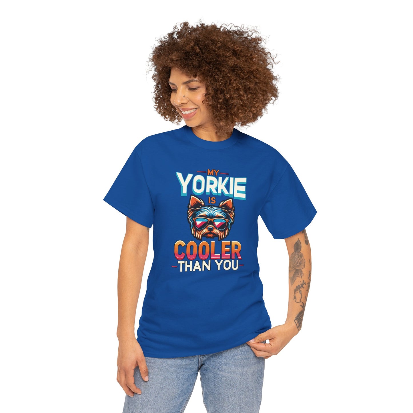My Yorkie Is Cooler - Unisex T Shirt