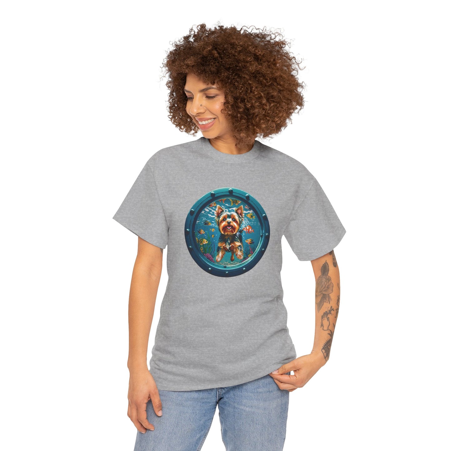 Submarine Yorkie - Unisex T Shirt