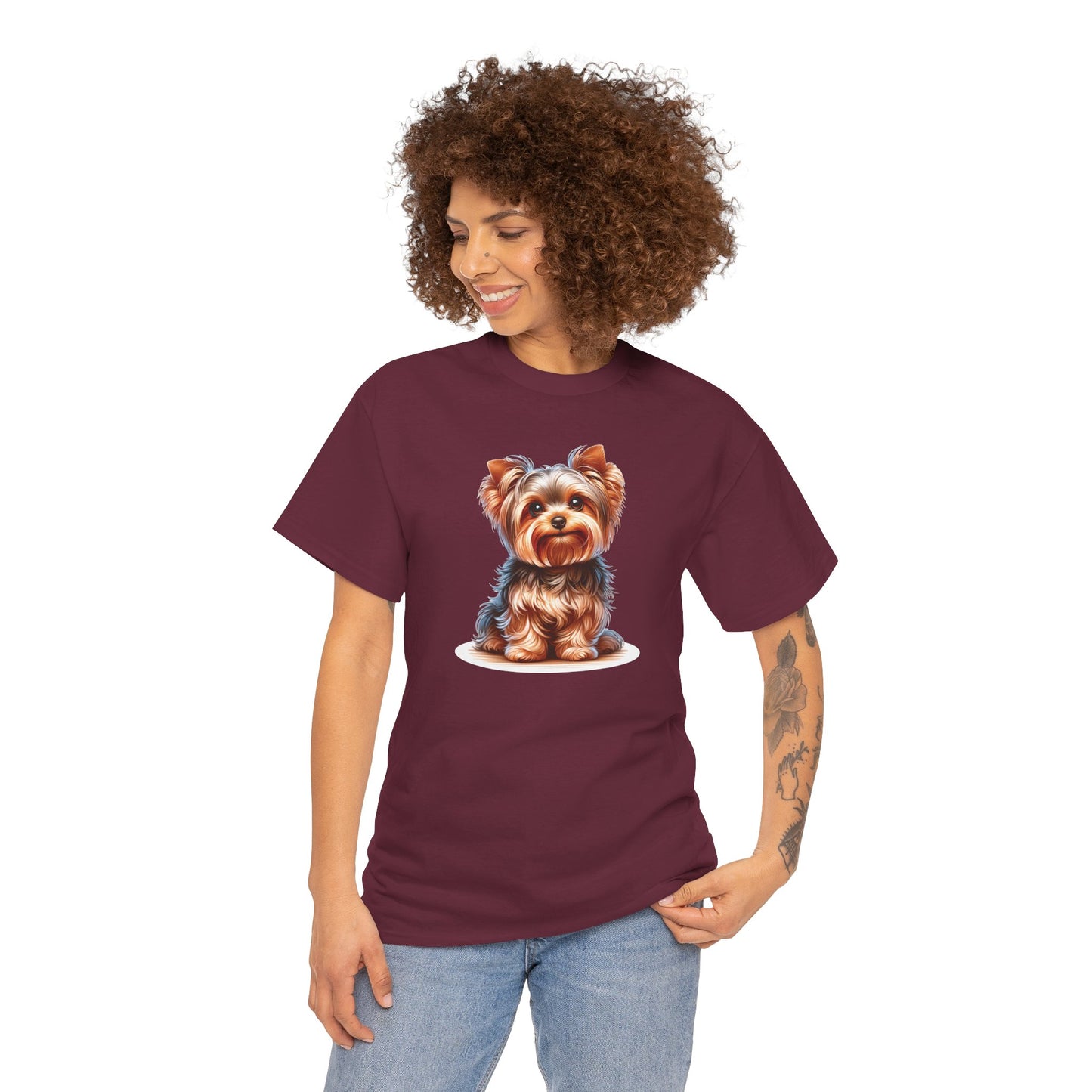 Cutest Little Yorkie - Unisex T Shirt