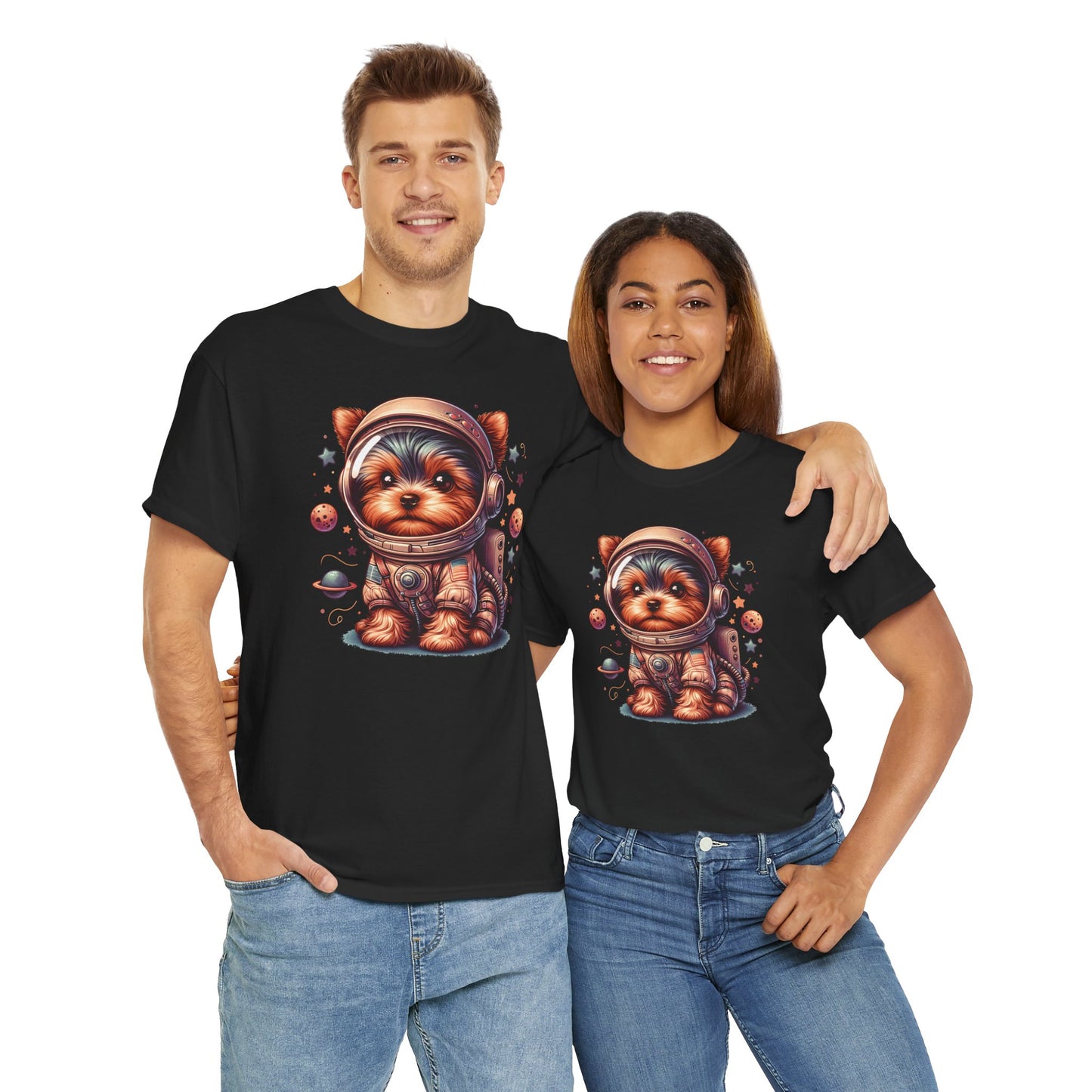 Yorkie Astronaut - Unisex T Shirt