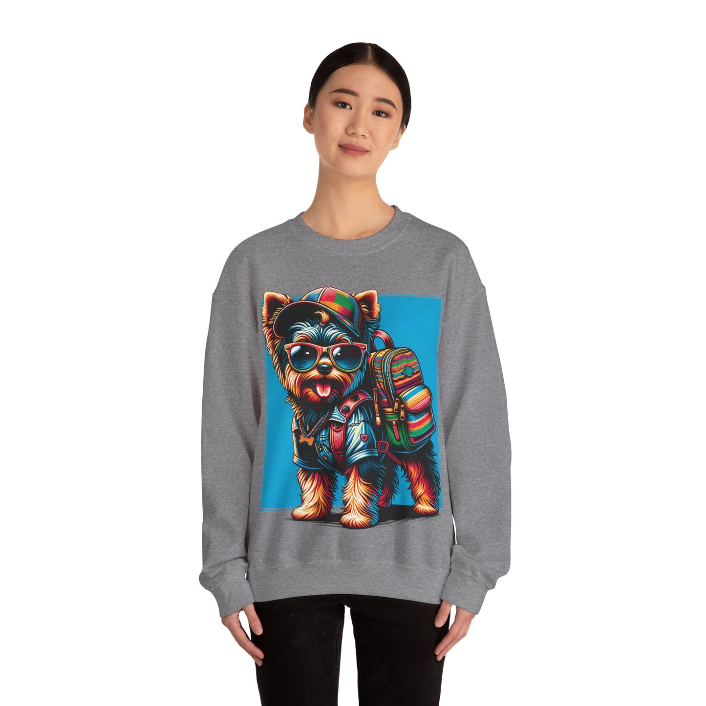 Santa Fe Yorkie - Thick Unisex Sweatshirt