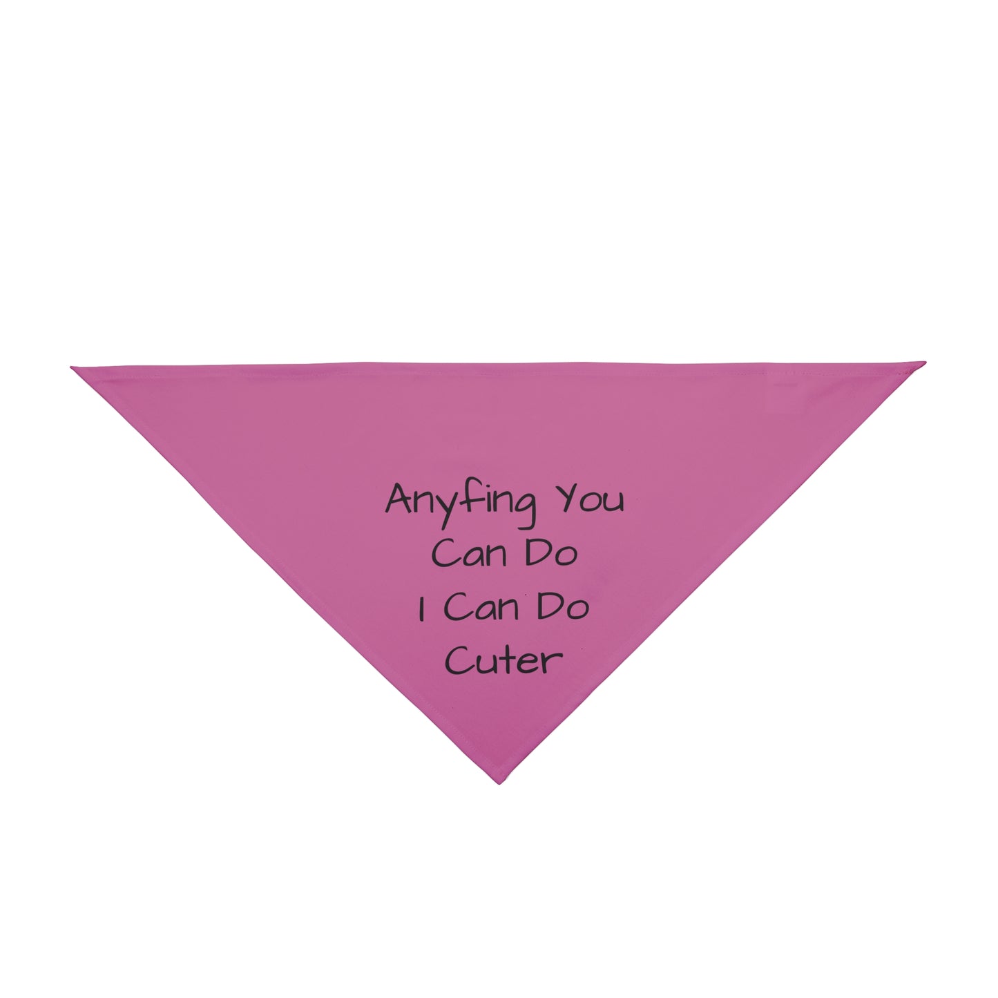 Anyfing You Can Do - Pink Bandana