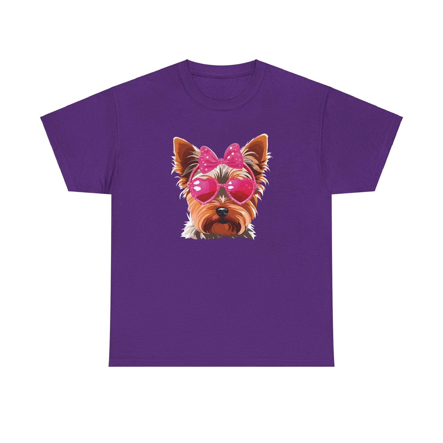 Chic Valentine's Yorkie - Unisex T Shirt