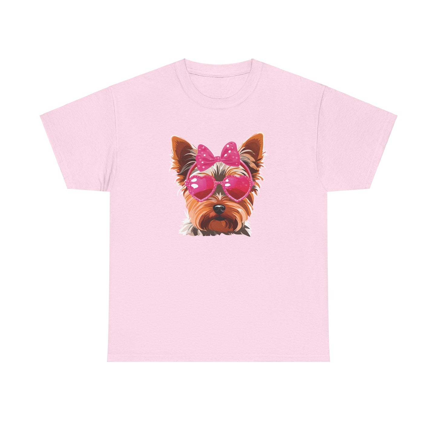 Chic Valentine's Yorkie - Unisex T Shirt