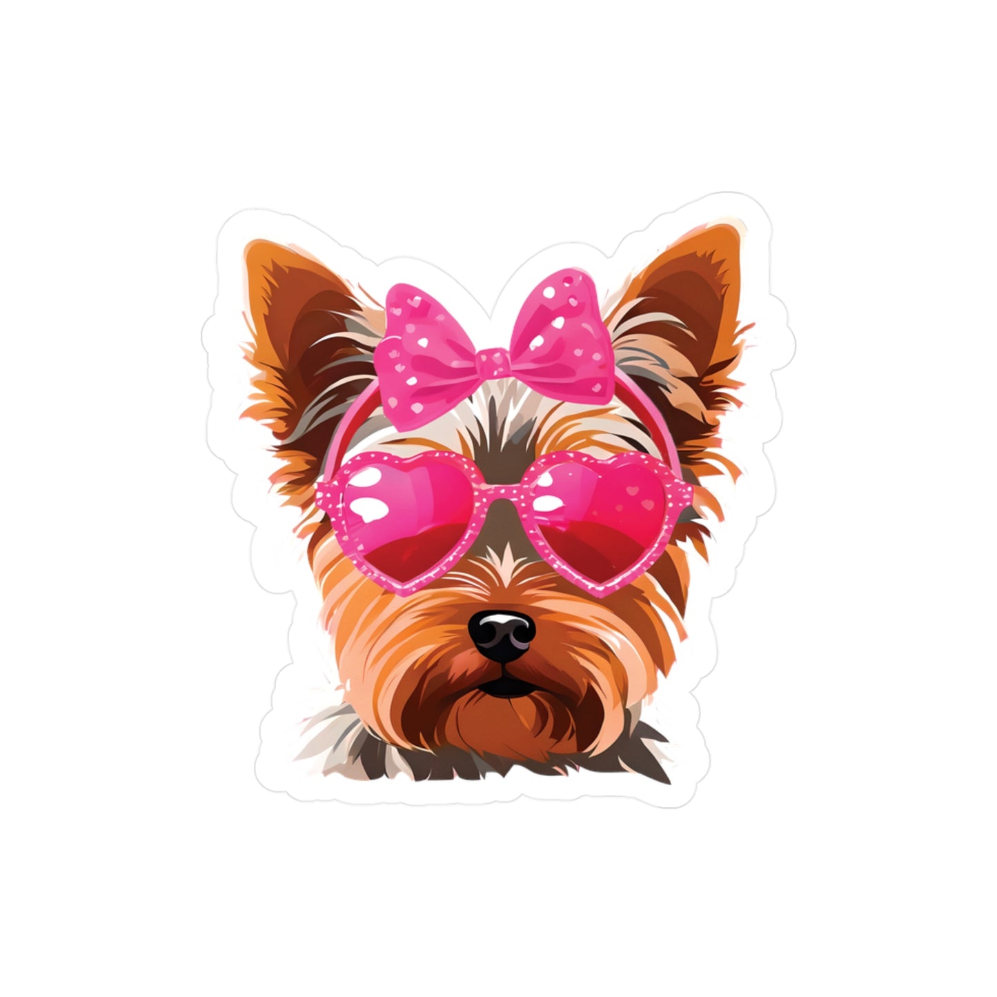 Chic Yorkie - Decal