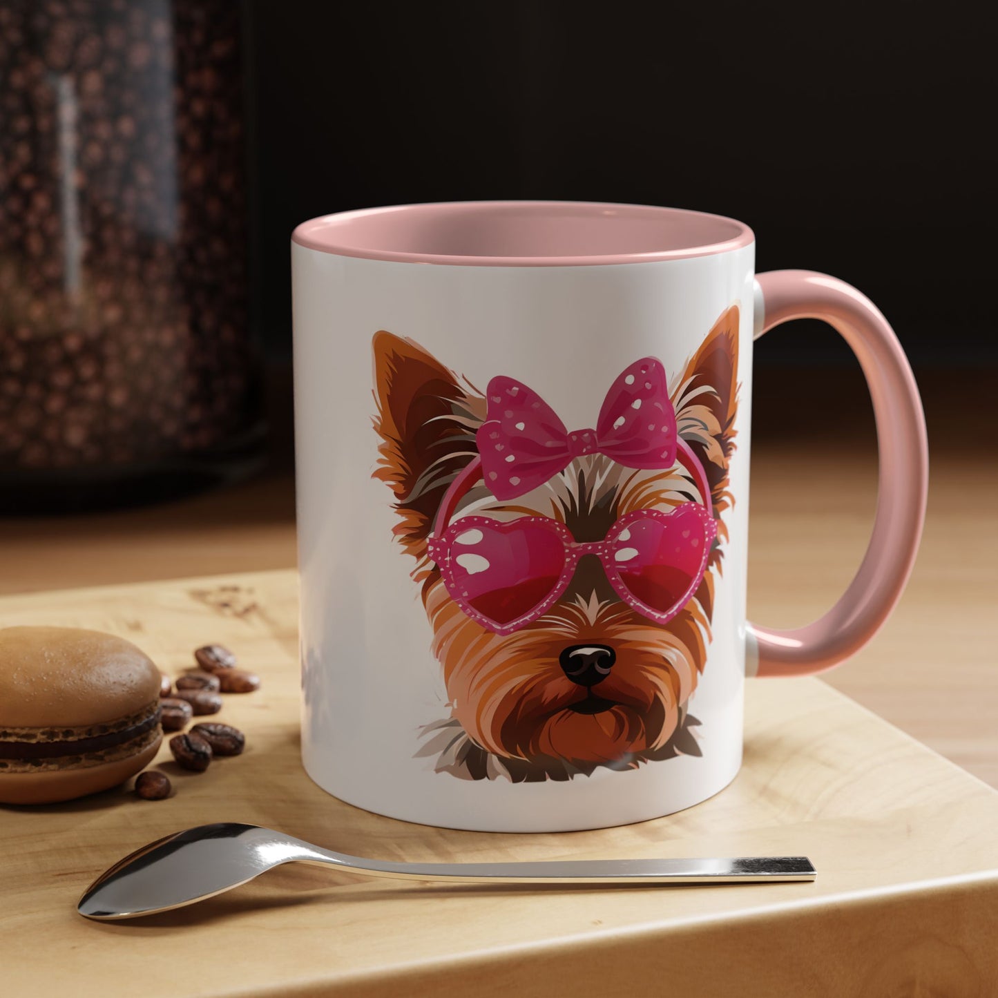 Chic Yorkie Accent Mug 11oz