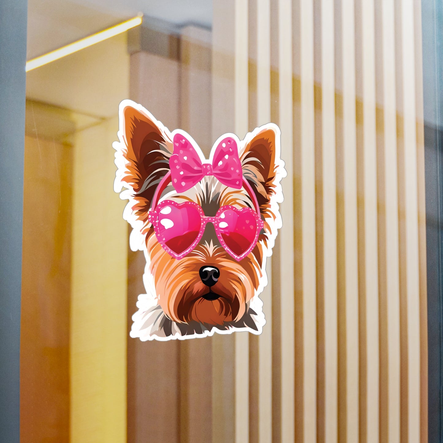 Chic Yorkie - Decal