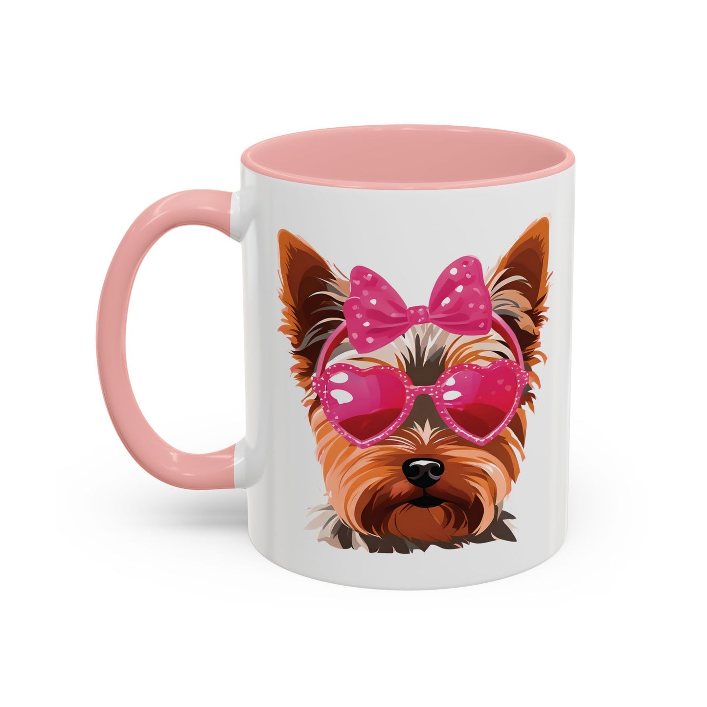Chic Yorkie Accent Mug 11oz