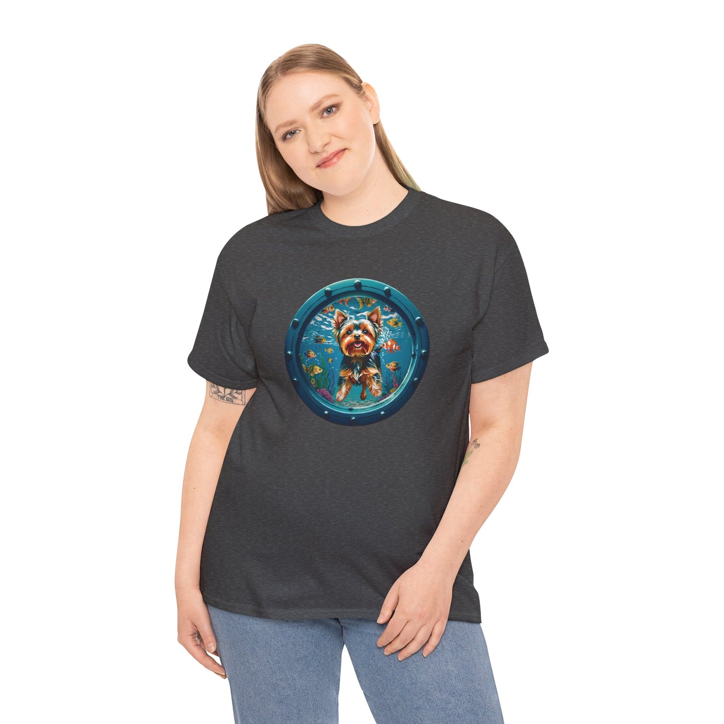 Submarine Yorkie - Unisex T Shirt
