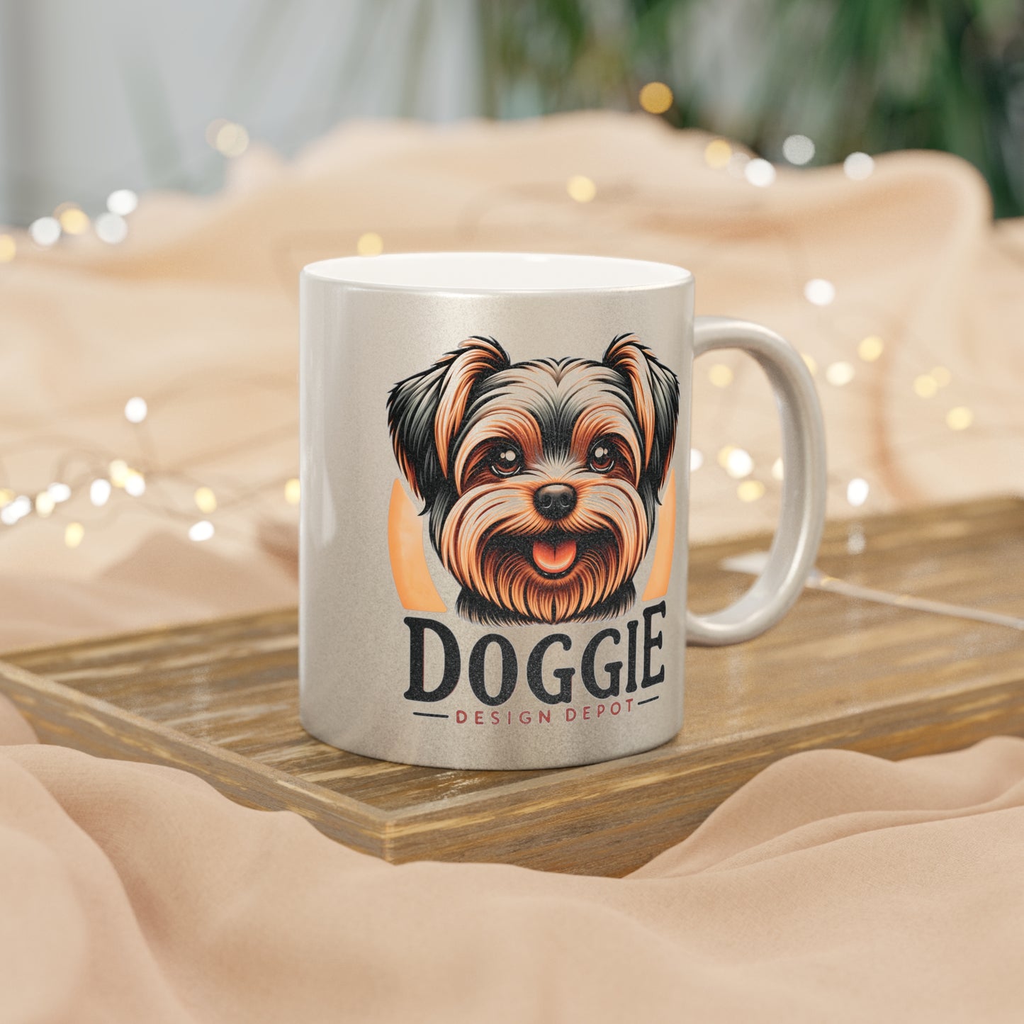 Doggie Design Depot - Metallic Mug (Silver\Gold) 11oz