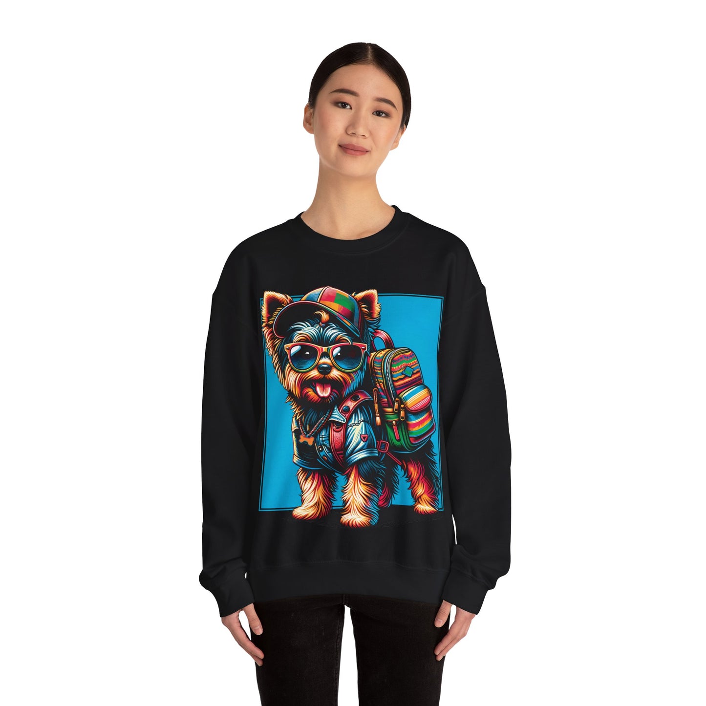 Santa Fe Yorkie - Thick Unisex Sweatshirt