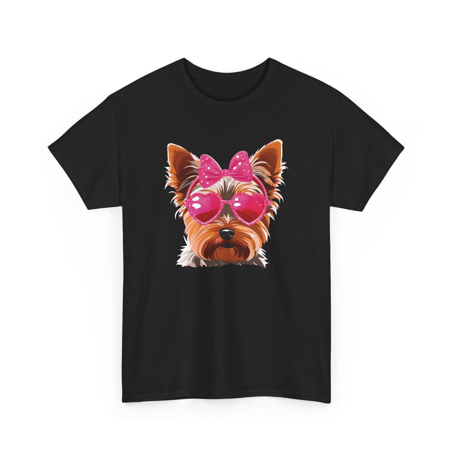 Chic Valentine's Yorkie - Unisex T Shirt