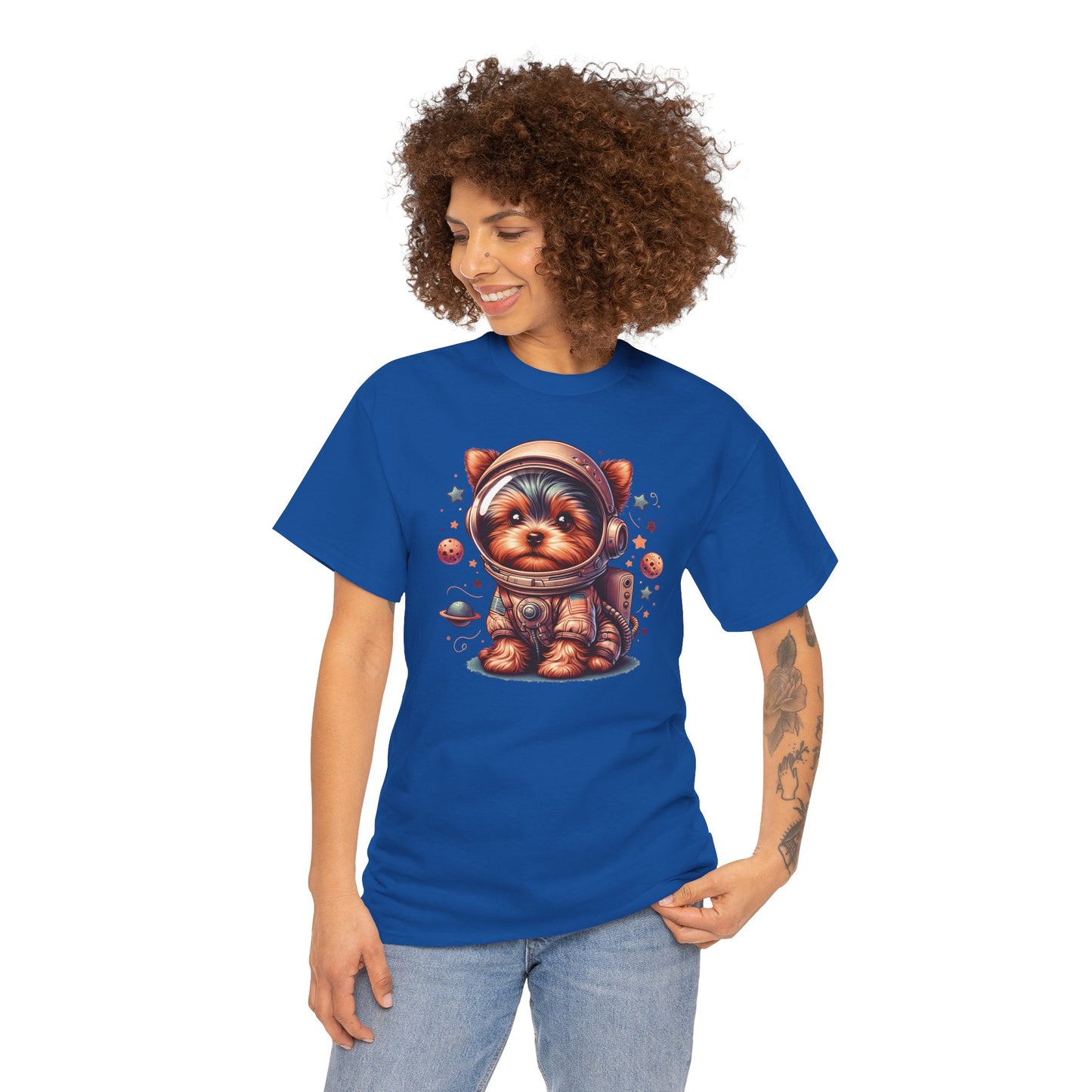 Yorkie Astronaut - Unisex T Shirt