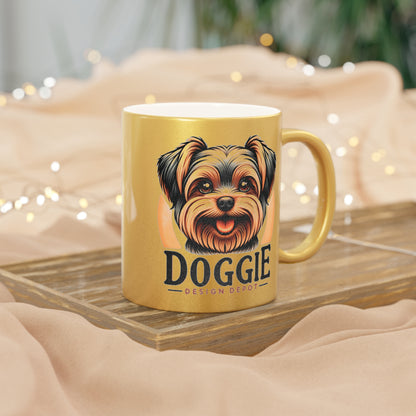 Doggie Design Depot - Metallic Mug (Silver\Gold) 11oz